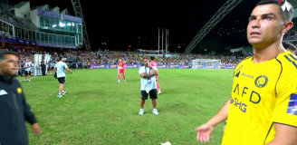 REAKCJA Cristiano Ronaldo na PORAŻKĘ w finale Superpucharu Arabii... [VIDEO]